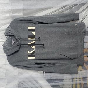 Kendall & Kylie Hoodie SM Grey